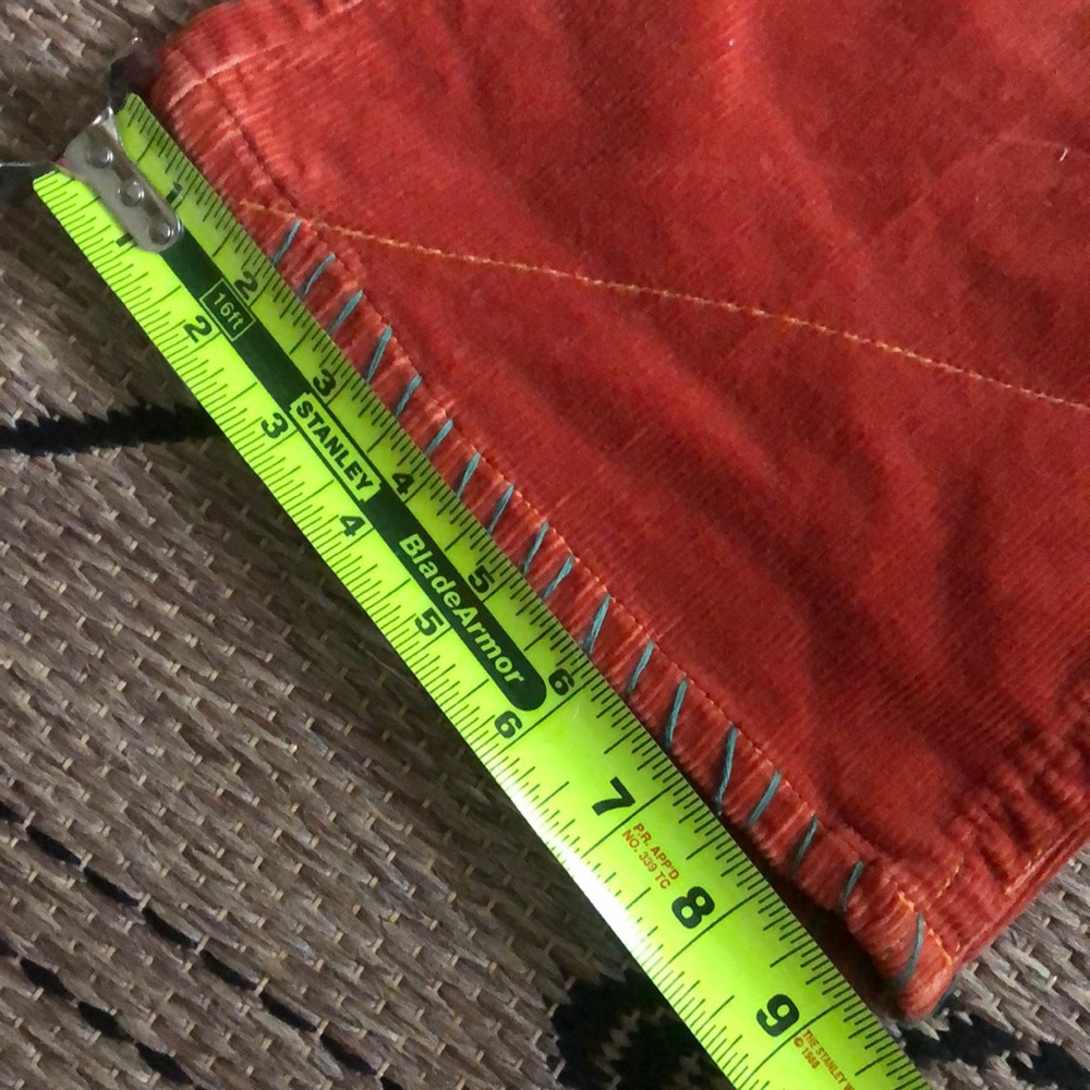 Vintage orange Corduroy Bootcut pants🌺 - Picture 7 of 7